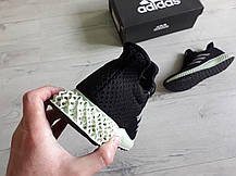 Чоловічі кросівки Nike AlphaEdge 4D LTD Core Black/Ash чорні із зеленим, фото 6
