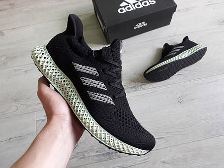 Чоловічі кросівки Nike AlphaEdge 4D LTD Core Black/Ash чорні із зеленим, фото 1