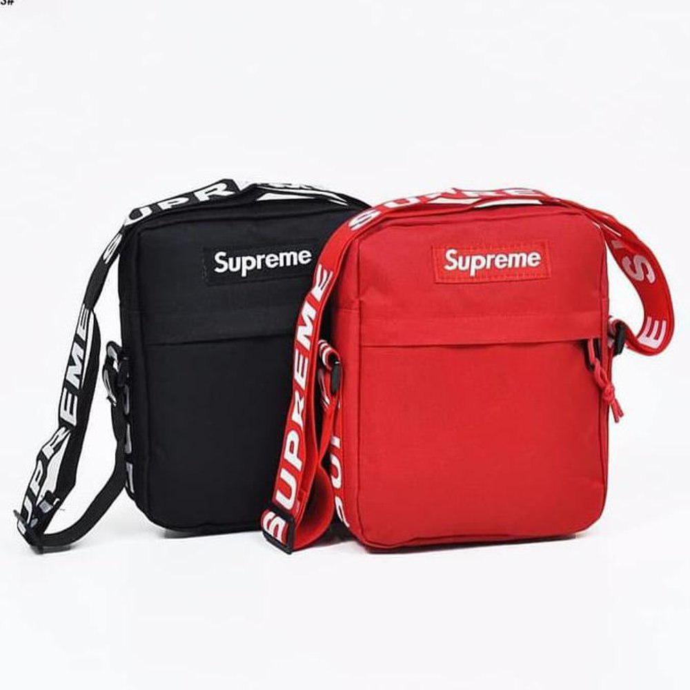 Барсетка Supreme Red Messenger Сrossbody Bag Unisex - RS1121A1