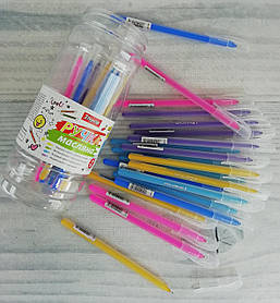 Ручка Масляна "1 Вересня" Natural Синя 411477 1 Вересня