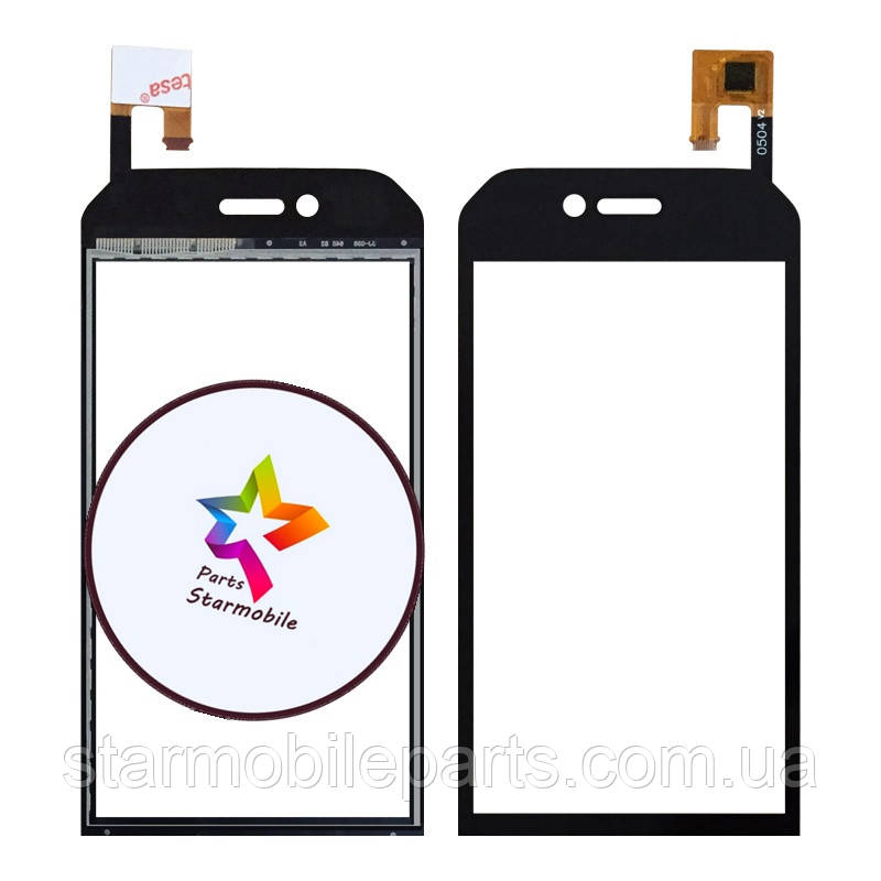 Сенсор (тачскрін) Caterpillar CAT S41 чорний, фото 1