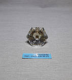 Ручка меблева оргскло 27 мм золото, фото 6