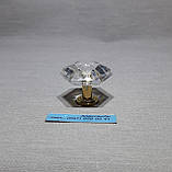 Ручка меблева оргскло 27 мм золото, фото 8