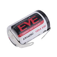 EVE-ER14250/CNR (батарея литиевая 3,6В 1100мAч выводы под пайку) EVE BATTERY CO.