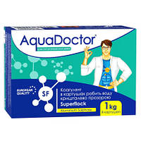 Коагулирующее средство в картушах AquaDoctor Superflock. Химия для бассейна AquaDoctor