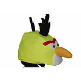 Нашоломник, чохол на шолом Angry birds жовтий, фото 3