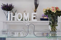 М'яке скло на стіл оригінал товщина 2 мм, прозоре щільне силіконове покриття з Туреччини