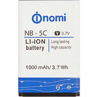 Аккумулятор NB-5C (Li-ion 3.8V 1500mAh) для мобильного телефона Nomi i177 РАЗМЕР 64x44