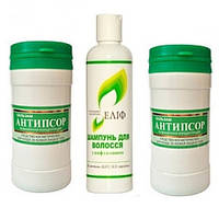 Набір №1 «Мазь Антипсор концентрований» , шампунь або гель нафталановый Елиф