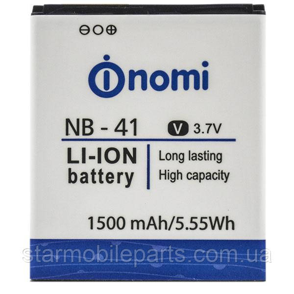 Акумулятор NB-41 (батарея) Nomi i400 Beat (Li-ion 3.7 V 1500mAh)