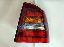 Ліхтар задній для Opel Astra G седан '98-09 правий (DEPO) червоно-димчастий
