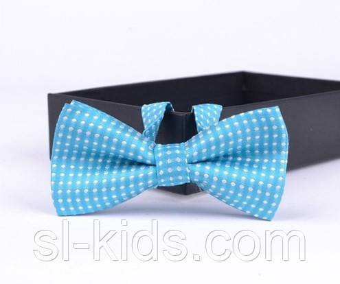 Метелик дитячий, жакардовий (бірюза)