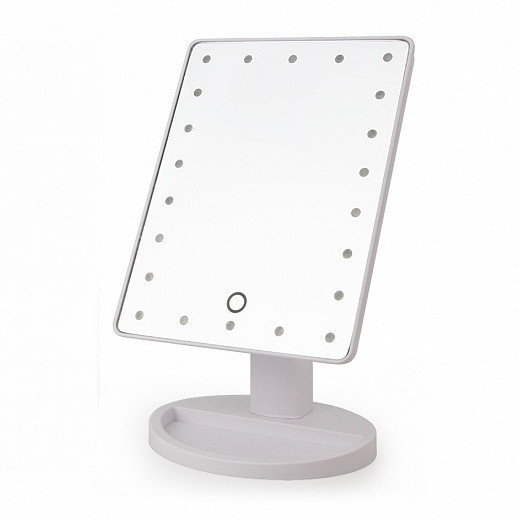 Дзеркало з підсвічуванням для макіяжу - Large Led Mirror Білий