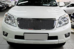 Решітка радіатора хром Toyota Land Cruiser Prado 150 2010-2014 під Бентлі