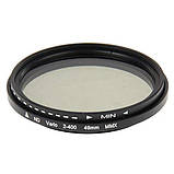 Світлофільтр AccPro Variable Density 58mm (ND2-ND400), фото 4