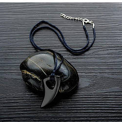 Чоловічий кулон із сталі "Ікло"