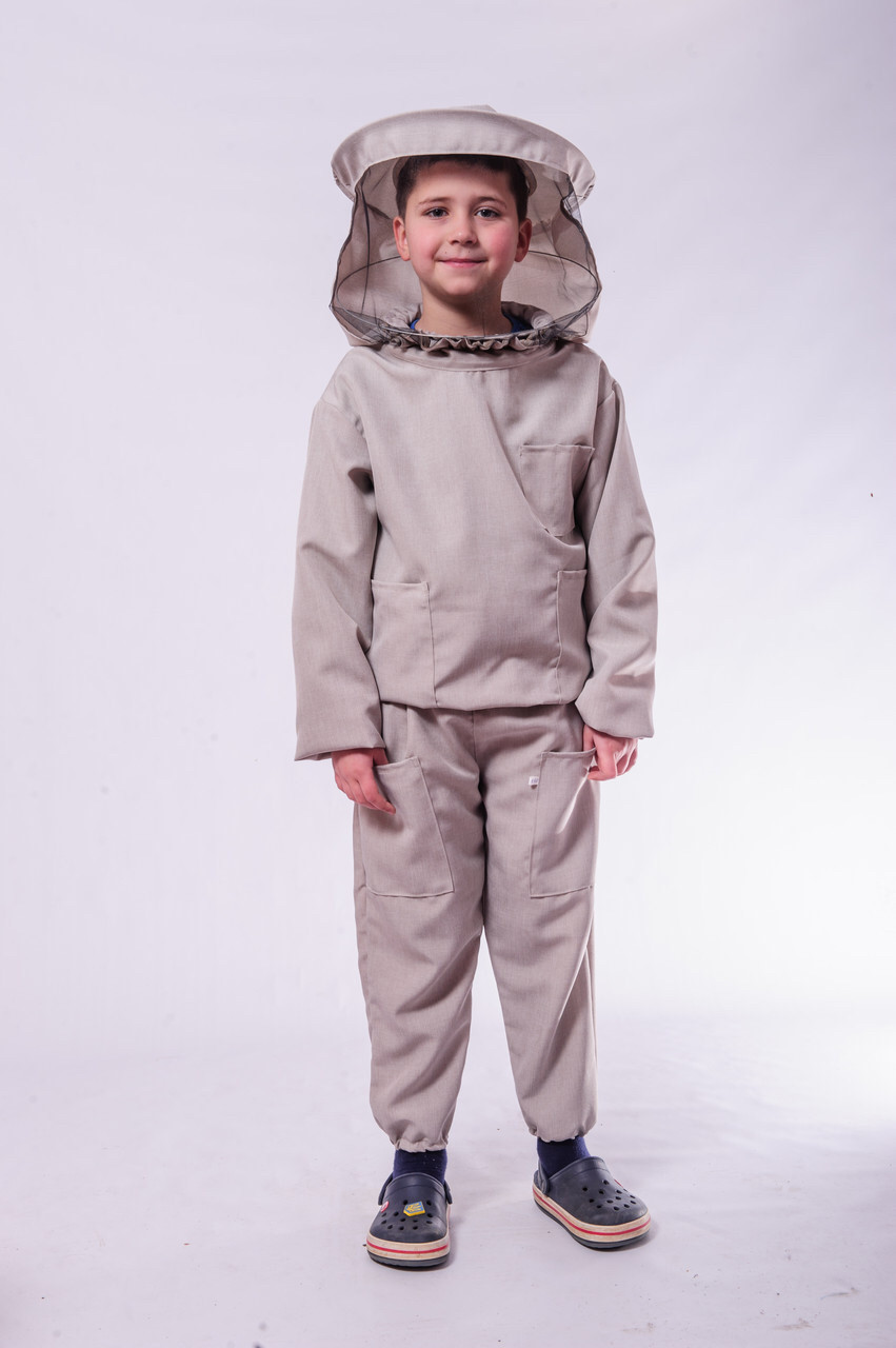 Костюм дитячий льон-габардин р.130-150 дивись, фото 1