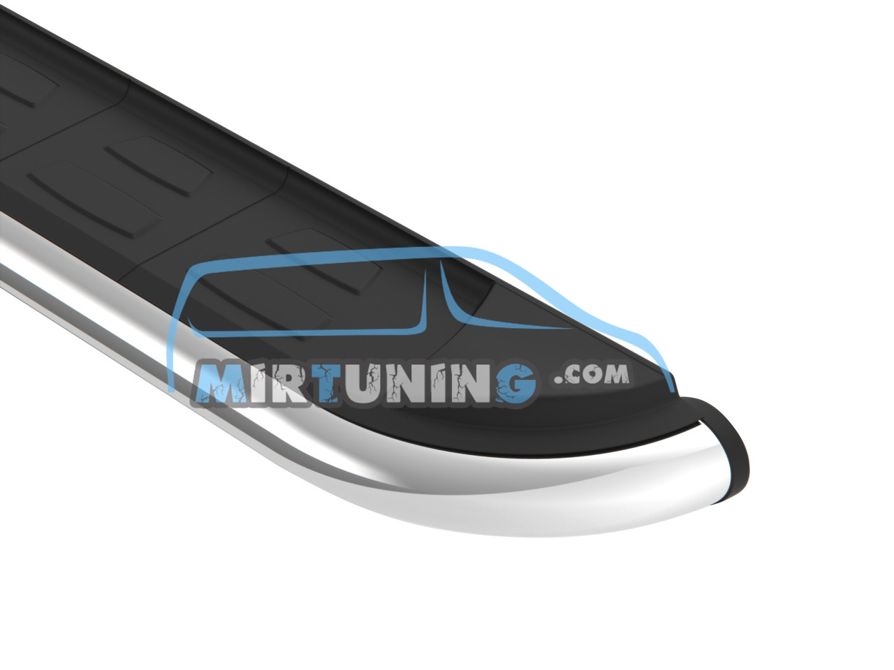 Боковые пороги RING на BMW X3 2008-2019
