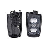 Корпус смарт ключа BMW 4 кнопки червоний, фото 2