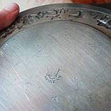 Настінна олов'яна тарілка Полювання, фото 3