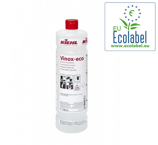 Засіб для видалення накипу і жирових забруднень Vinox-eco, 1 л, Винокс Єко, KIEHL