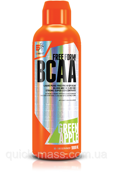 БЦАА Рідкі Extrifit BCAA Free Form Liquid 80 000mg 1L