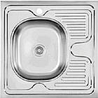 Мийка кухонна Asil накладна 60 х 60 (0,4 мм) лівобічна або правостороння
