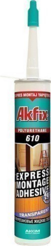 Клей рідкі цвяхи на поліуретановій основі Akfix 610 310 мл, фото 1