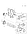 Прокладка кришки ланцюга ГРМ GM 55491464 B16DTC B16DTE B16DTH OPEL Astra-J/K Insignia Meriva-B Mokka Zafira-C, фото 3