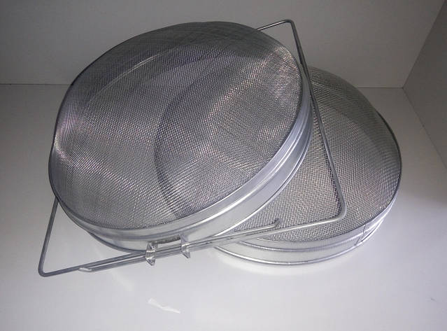 Фільтр-сито подвійний для меду 300 мм. неіржавка сталь, фото 2