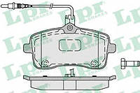 ТОРМОЗНІ КОЛОДКИ ПЕР. PEUGEOT 407, 407 SW 1.6HDi-2.0HDi 05.04- LPR 05P1196 на PEUGEOT 407 седан (6D_)