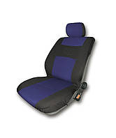 Комплект чохлів на сидіння автомобіля (полегшені чохли) 3014 (4 предмети) темно-синій GT