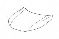 Капот на Honda Accord (оригинал) 60100-T2G-A90ZZ