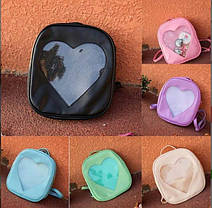 Рюкзак з прозорим серцем, фото 4