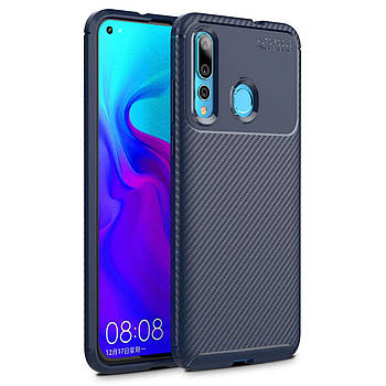 Чохол Carbon Case Huawei Nova 4 Синій