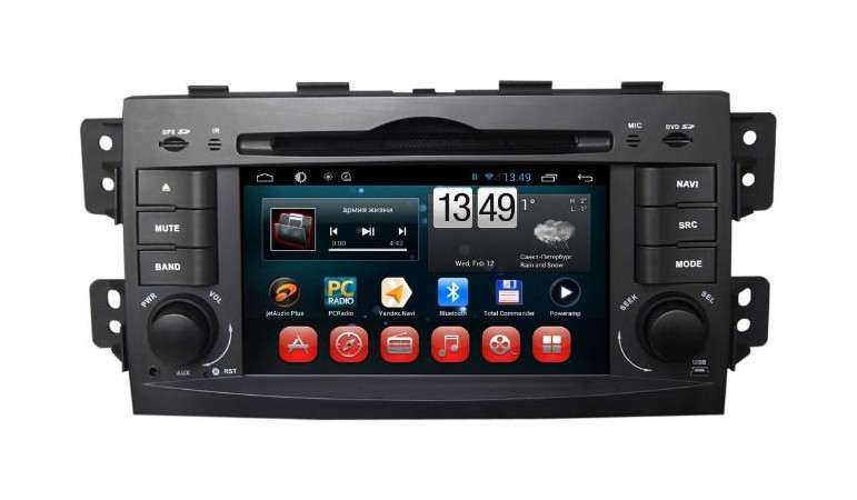 Магнитола KIA MOHAVE 2008-2015, Borrengo. Kaier KR-7010. Android