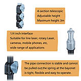 Тринога 3 метри Штатив Fukuda Huepar Firecore Hilda, фото 6