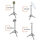 Тринога 3 метри Штатив Fukuda Huepar Firecore Hilda, фото 4