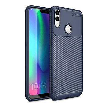 Чохол Carbon Case Honor 8C Синій