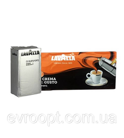 Кава мелена Lavazza Crema e Gusto Gusto Forte, 250г, фото 1