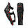 MadBull 7019K Knee Guard, Black/Red, S/M - Мотонаколенники захисні одношарнірні, фото 3