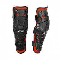 MadBull 7022K Knee Guard, Black/Red, S/M - Мотонаколенники захисні двохшарнірні