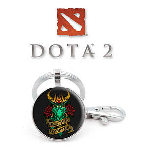 Брелок Dota 2 "Death is my Bitch"