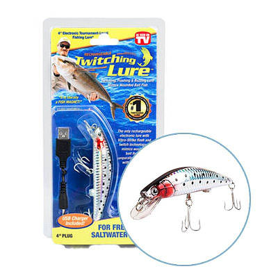 Приманка воблер для лову хижих риб Твічинг Лур Twitching Lure 131857