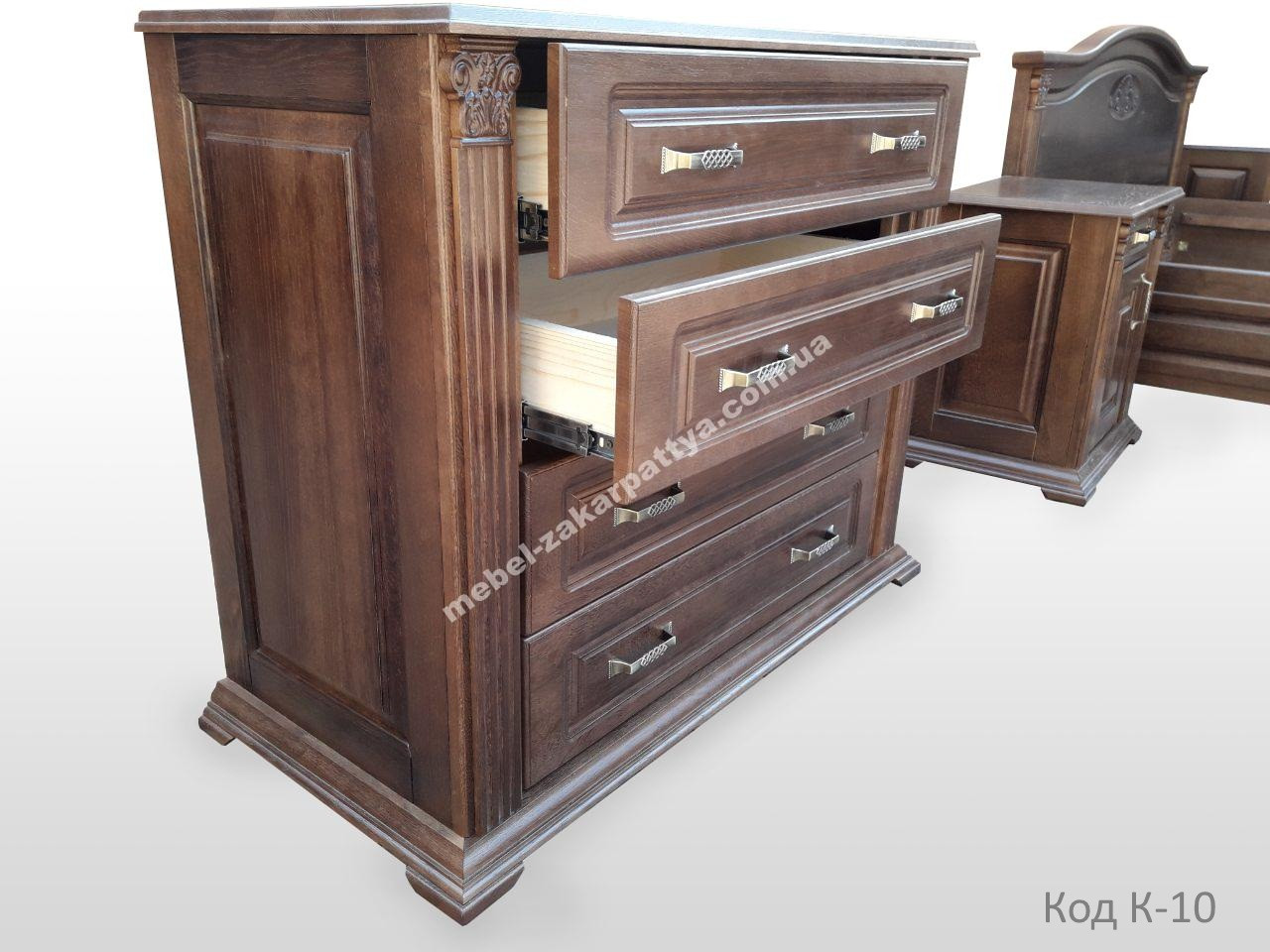 Комод дерев'яний К-10, фото 1