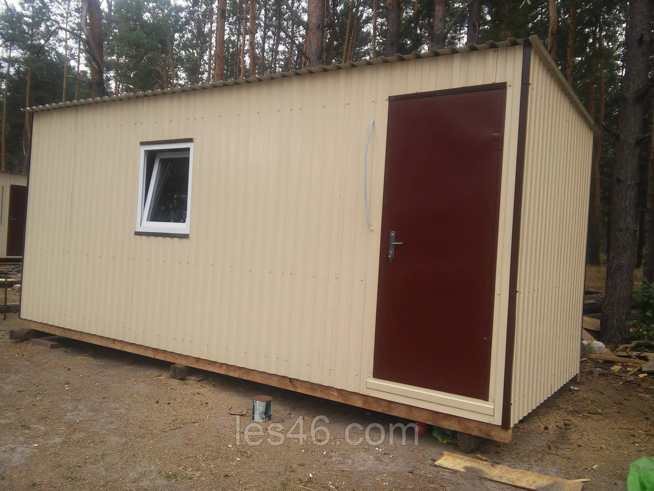 Врем'янка, вагончик бытовый