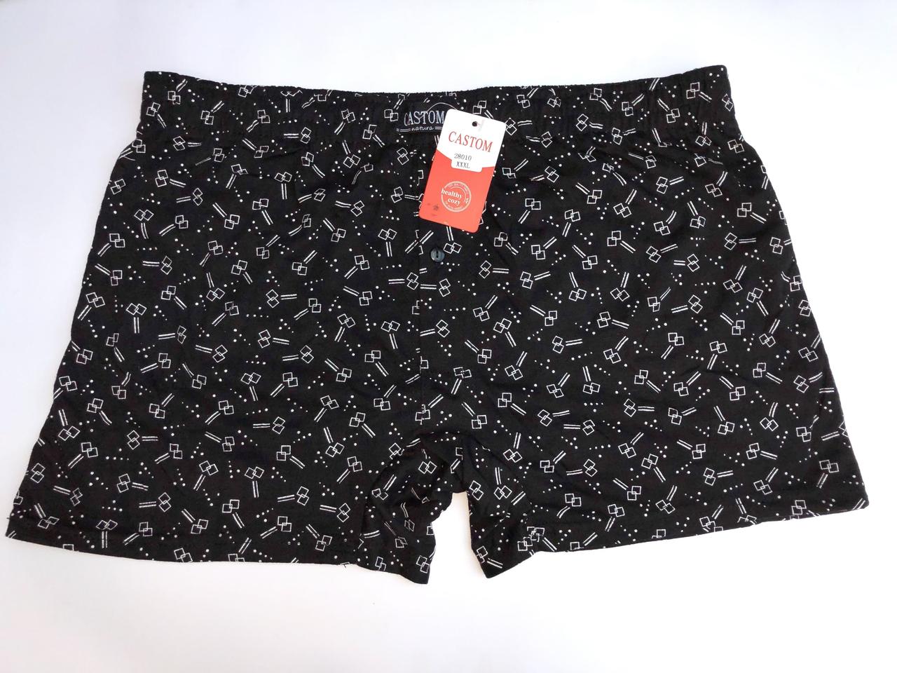Чоловічі шорти (сімейні труси підлогу батал 3,4) Марка «CASTOM» арт.28010