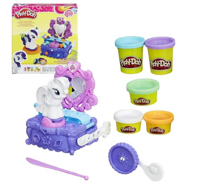 Плей до Травень літл поні Рарити Play-Doh My Little Pony Rarity, фото 1