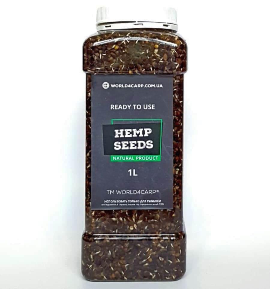 Конопля для риболовлі готова World4Carp Hemp Seed, 1 л.