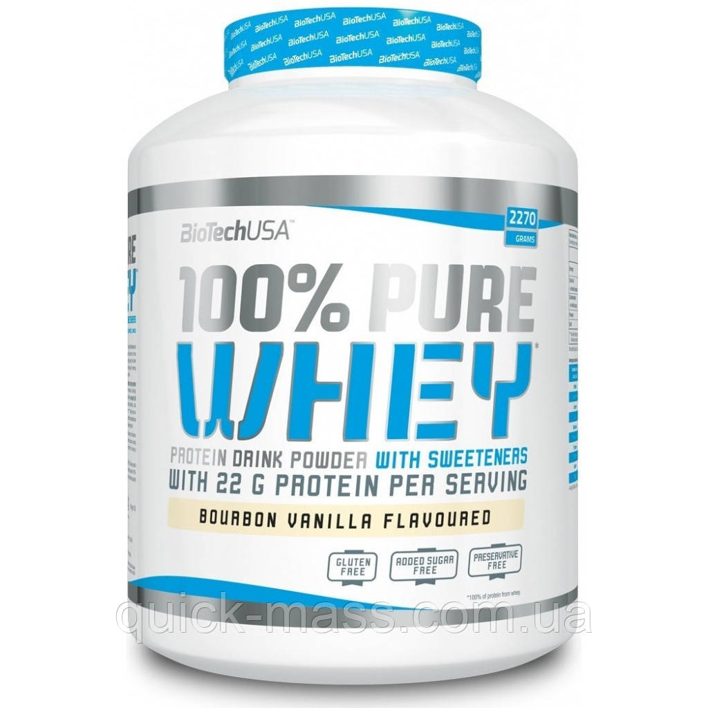 Протеїн Biotech USA 100% Pure Whey 2270g